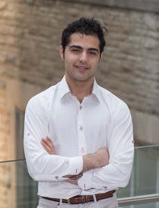 Alumni speaker Arvand Barghi