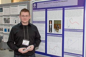 Presenter: Cameron Hopkins Research Paper: "The development of a vibrating wire rheometer" by Cameron Hopkins and John R. de Bruyn.