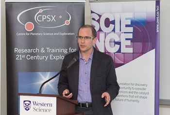Matt Cross spoke on "Rover navigation on Mars"