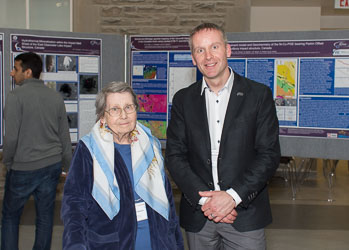 Janet Hunten with Gordon Osinski