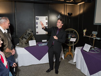Guided tour of historic displays.