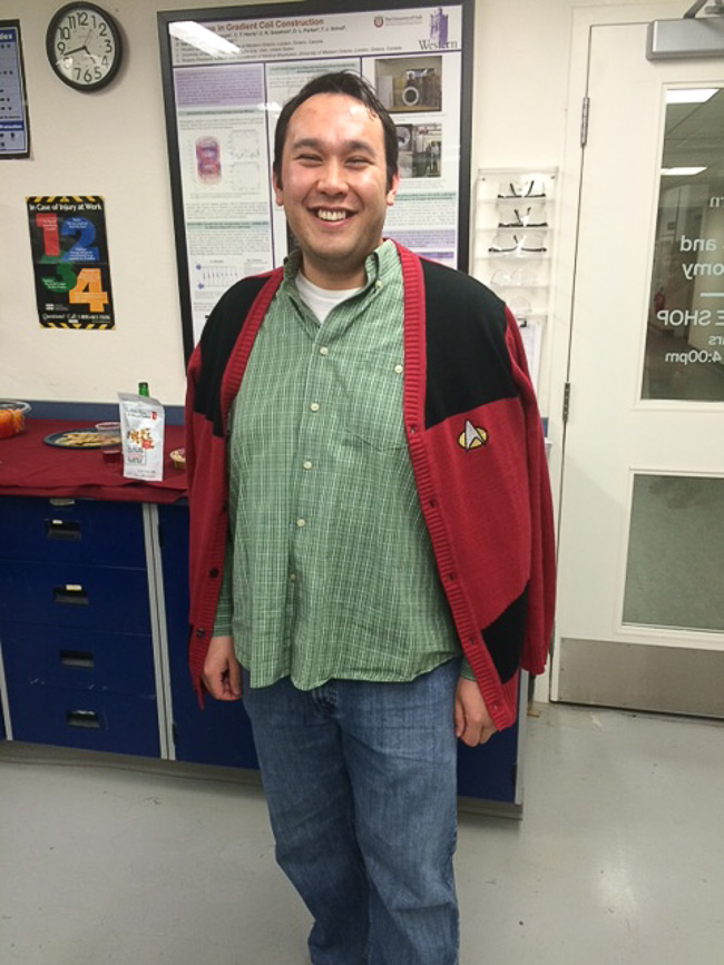 "We could use this in our experiments", said Michael.