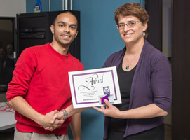 Abhilash Matthews - best poster oral presentation