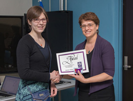 Nathalie Thibert - best poster presentation