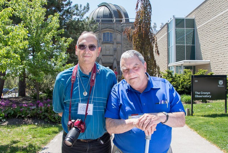David Levy (left) and Carl Jorgensen (right).